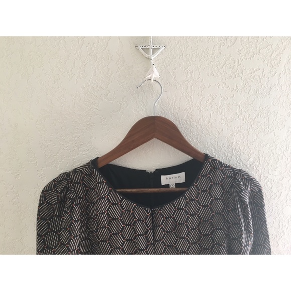 Anthropologie Harlyn | Honeycomb Romper - Picture 3 of 7